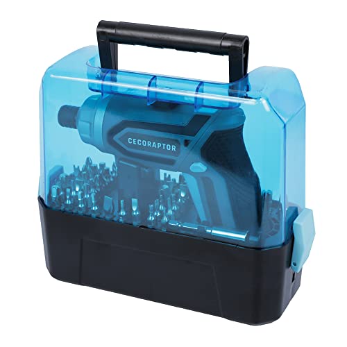 Cecotec Destornillador Eléctrico CecoRaptor Perfect Work 360 Advance. Batería 4V, Recargable USB, Velocidad sin carga 200 rpm, Torque máximo de 4 Nm con 6+1 posiciones, Portabrocas