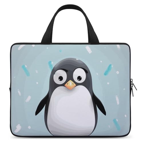Protection ordinateur portable 17 pouces pingouin mignon