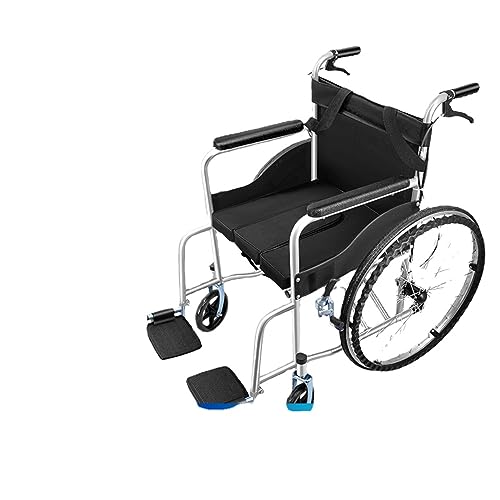 便器付き高齢者用特別軽量折りたたみ車椅子、高齢者および身体障害者用手動ベビーカー、ベビーカースクーター (7. メイン写真 - 革製でこすりやすい - 排便や排便に使用できます - ソリッドタイヤ)