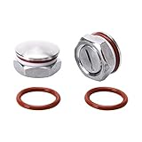 2 PACK Homebrew Kettle weldless 1/2'' NPT Beer Barrel Plug Stainless Steel 304 brew beer fitting for 20.8mm Brewing Kitchen Hole