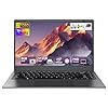 Computadora portátil FHD de 14 pulgadas, 8 GB de RAM 512 GB SSD, Celeron N4020 (hasta 2.8 GHz), Office Suite, WiFi, BT5, HDMI, RJ45, batería de larga duración, portátiles delgados y portátiles