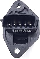 Vista 5 de Sensor de flujo de aire de masa de 5 pines Medidor de sensor de flujo de aire de masa compatible con Nissan Compatible con Almera Compatible
