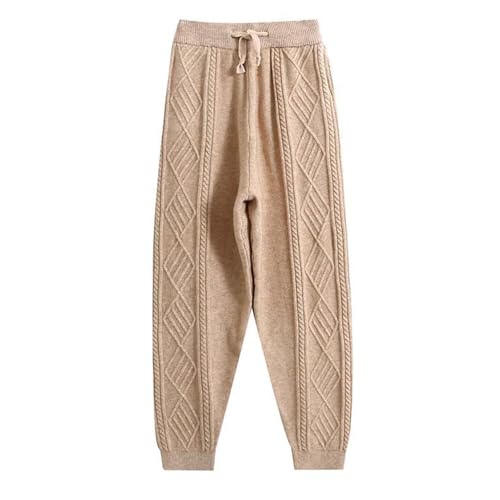 Damen Hose Mit Weitem Bein - Winter Damen Verdickte Pluderhose Retro...