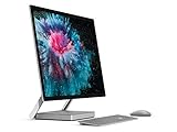 Microsoft Surface Studio 2 71,1 cm (28 ) 4500 x 3000 Pixels Écran Tactile Intel® Core i7 de 7e génération i7-7820HQ 16 Go DDR4-SDRAM 1000 Go SSD Argent PC All-in-One Surface Studio