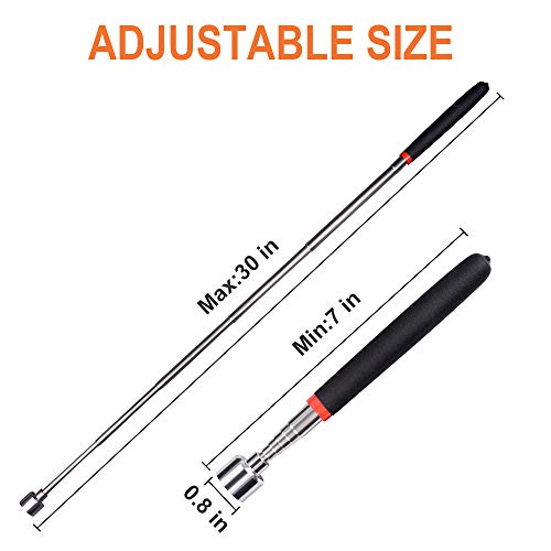 Stocking Stuffers Tool Gifts For Men - Magnetic Tool Pickup,Telescoping Magnet, Gadget Tool For Women, Christmas Tool Gifts Ideas For Men Dad Husband Handymen Woodworker,Magnet Tool 2 Pack #TOP5