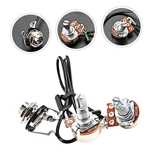 Milisten 1 Conjunto Linha De Guitarra Peças Para Guitarra Acessório De Guitarra Acessório Para Guita