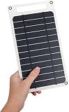 Flexibles Monokristallines 6-W-Solarmodul Für Wohnmobile, Autos, Boote, Wohnwagen Und 12-V-Batterieladegeräte