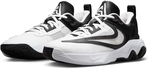 Nike Giannis Immortality 3 Bedtime Snack Basketball Shoes Mens (DZ7533-100), Size 9.5 White/Black | Image 5