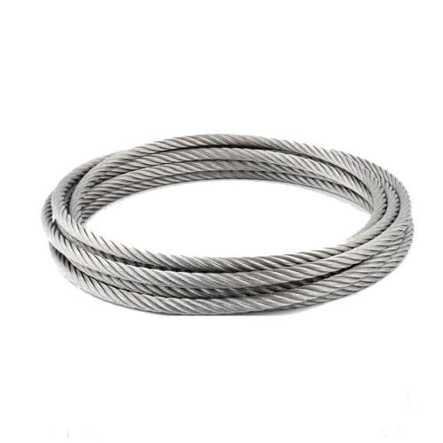 Câbles souples 7x7 de 6 mm inox a4 pour suspendre et tendre vos structures
