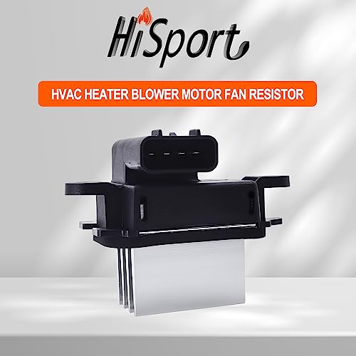 Image of HiSport HVAC Heater Blower Motor Fan Resistor - 5F9Z19E624AA Compatible with Ford F150 F250 Navigator,Compatible with Taurus 2008-2015,Five Hundred 2005-2007