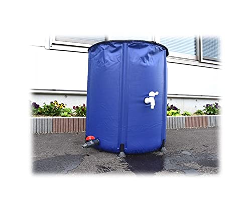 【在庫セール】シンセイ 貯水タンク 折り畳み式水タンク 500L ブルー シンセイ 折り畳み式水タンク500L 4582572510096 1個（直送品） - アスクル