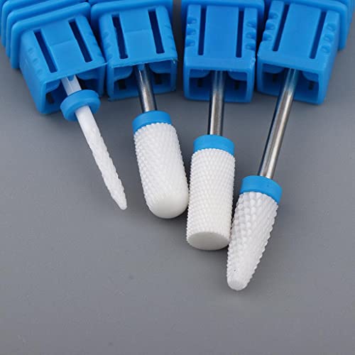 CALANDIS 4 Pcs Nail Polishing Cuticle Removal Nail Drill Bit Manicure Nail Care Tool | 4pcs Nail Art Drill Bit - Image 4