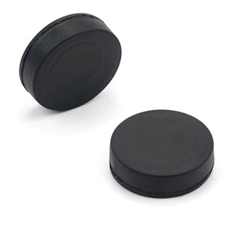 Rubber Coated N42 Neodymium Magnet for Arts, Crafts, Model Making, DIY, Hobbies, Office and Home - 21.5mm Dia x 6.1mm Thick - 6.2kg Pull - Pack of 10