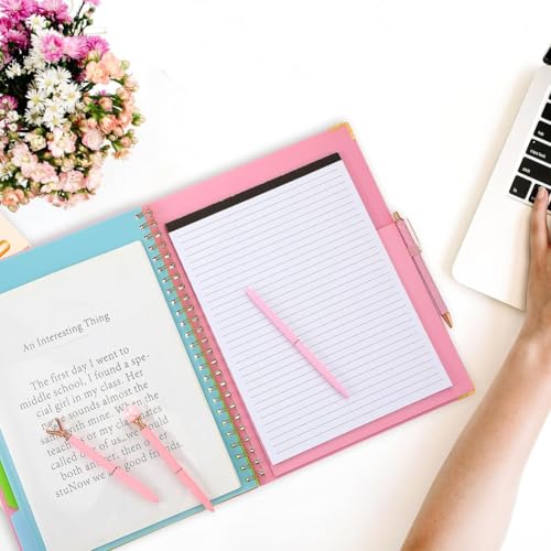 Bloc-notes rechargeable avec 5 intercalaires et 10 poches - 3