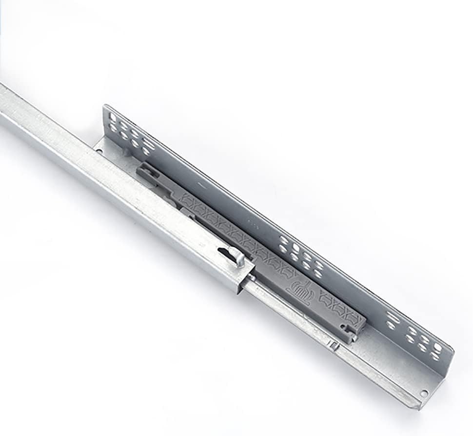 Soft Close Drawer Runners, Undermount Drawer Slides Full Extension Concealed Soft Close 30kg Pack of 2