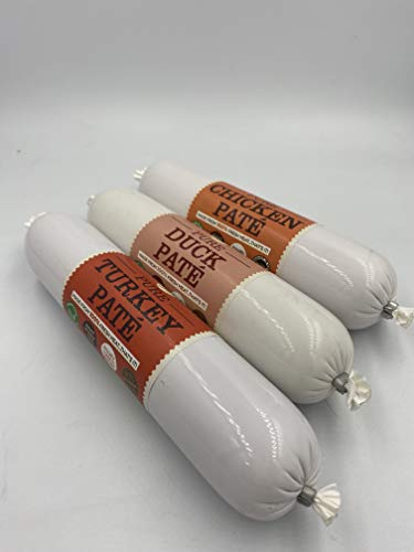 JR Pet Products 3 x 200g Pure Variety Pate. Chicken,Duck,Turkey