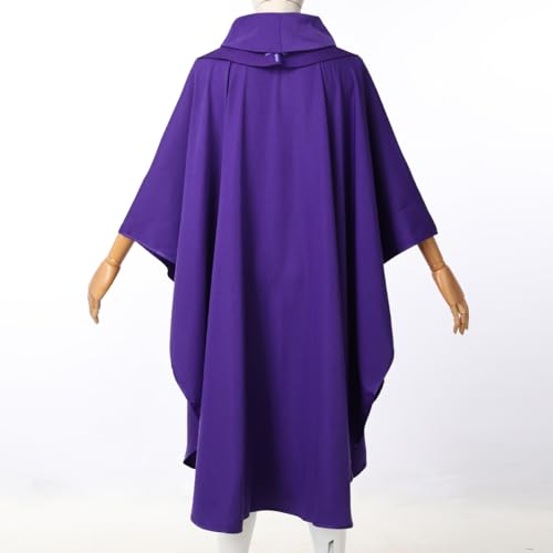 Chasuble solide BLESSUME vêtement de messe léger et infroissable - 6