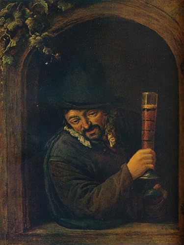 Tableaux Murale Art Poster Paysan à la fenêtre d'Adriaen Jansz Van Ostade 60x90cm