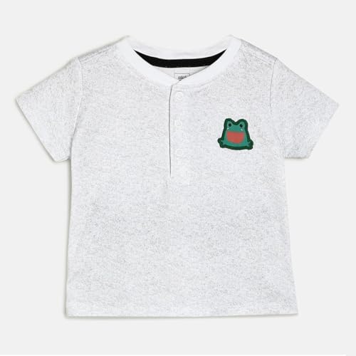Image of miniklub Boys Grey & Black T-Shirt With Trousers