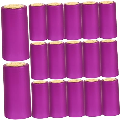 STOBAZA Bottle Seal Wine Bottle Vacuum Stopper 200pcs Heat Shrink Caps for Wine Shops