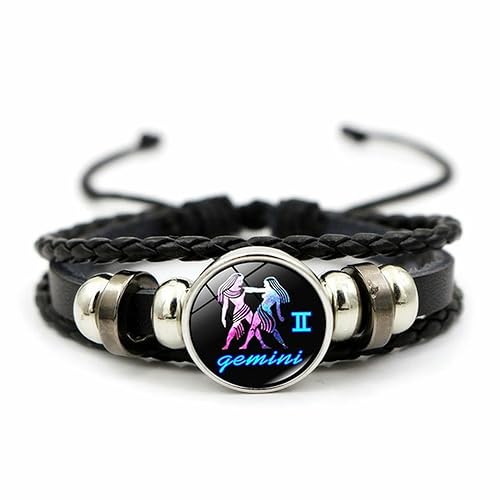 Bracelet Constellation YDYDTTKD, le cadeau d'anniversaire idéal en cuir pour homme et femme