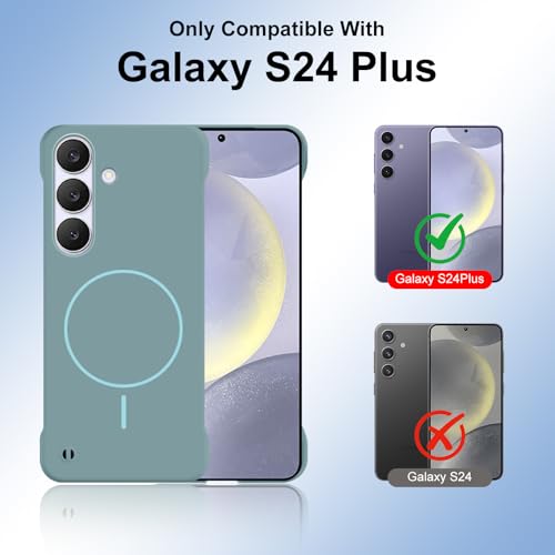 Coque magnétique Samsung S24 Plus sans bordure avec alignement Mag-Safe