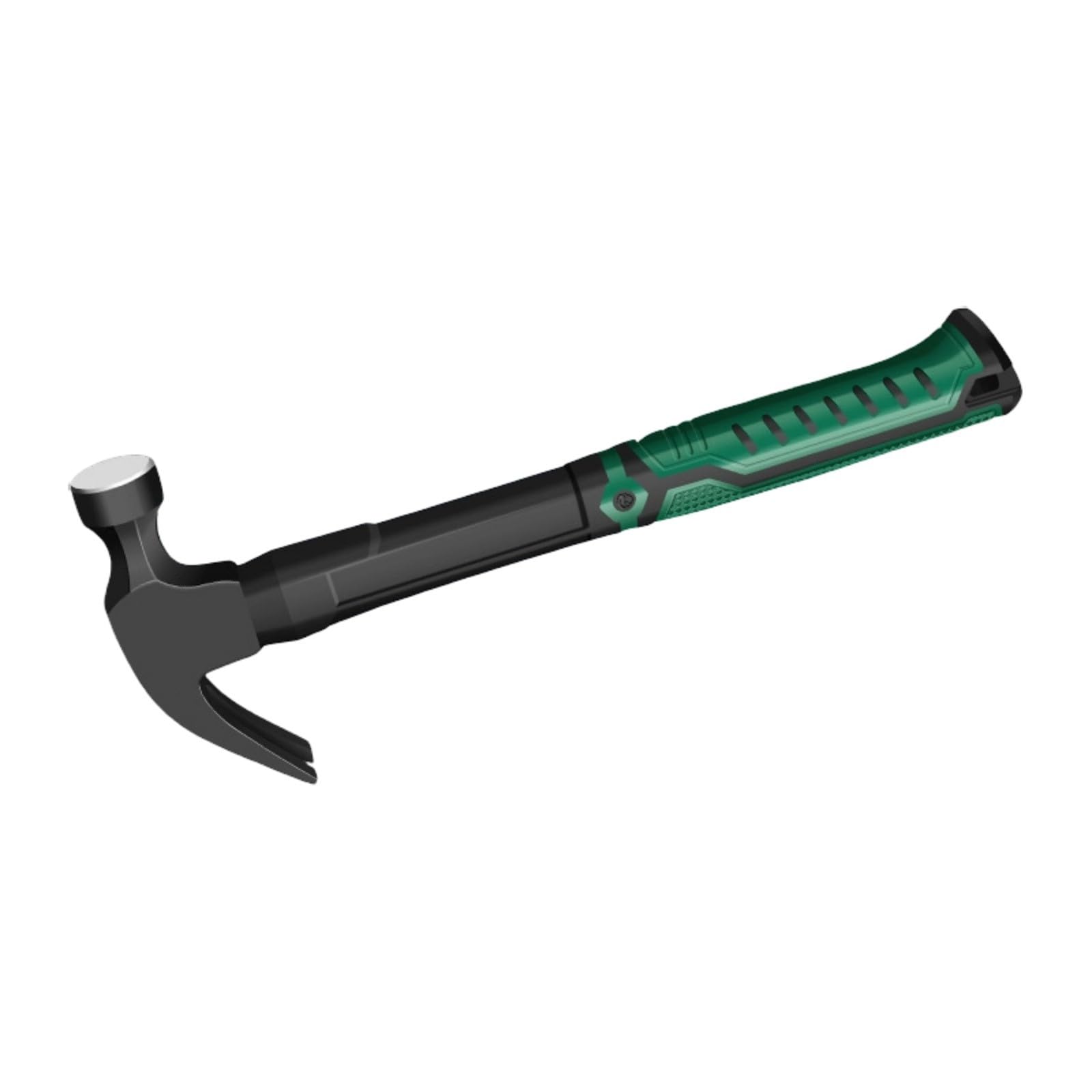 Alloneslife 0.25Kg Woodworking Geological Hammer Carbon Steel Household Small Hammer Multifunction Pulling Window Breaker Tool Comfortable Grip