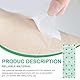 Wasserfeste Pflaster groß 20 Stück, Vakuumverpackt Sterile Duschpflaster Wasserfest 15 * 9cm, Weich und Wasserdichtes Tattoo Pflaster, Wundverband