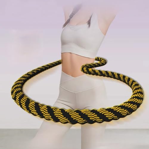 フラフープ ダイエット ソフトフラフープ ダイエット用 落としにくい 青あざ防止 一体式 布製の包み 柔らかくて肉を挟まない 超軽量 スプリングフラフープ ソフトスプリング ポータブル 重み付け 多機能トレーニング 室内 屋外用 自宅・ジム・オフィス用オフ