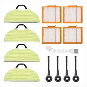 For Shark Robot Vacuum Cleaner Accessories Kit 13 Essential Pieces Including Filters and Side Brushes for Better Performance