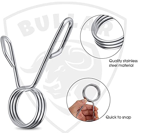 Image of BULLAR Home Gym Combo, 20kg to 40kg 3ft Curl Rod 5ft Straight Rod, Pair Dumbbell Rods, Weight Plates, Gym Equipment Set (20 Kg)