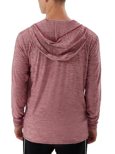 Mens UPF 50+ UV Full Zip Sun Protection Hoodie Jacket With Thumb holes Cooling Lightweight Fishing Hiking Cooling Shirts men2