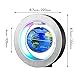 Levitation Floating Globe 4inch Rotating Magnetic Mysteriously Suspended In Air World Map Home Decoration Crafts Fashion Holiday Gifts (Blue)