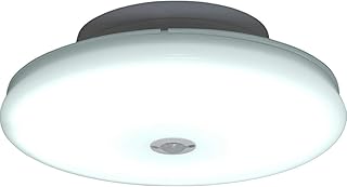 アイリスオーヤマ 小型シーリングライト 薄形 1200lm 人感センサー付 昼光色 SCL12DMS-UU