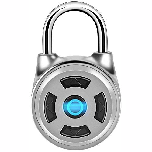 Preisvergleich Produktbild Rinnitt Intelligente Keyless Sicherheitsschloss, Fingerabdruck-Vorhängeschloss, Wasserdichter Anti-Diebstahl, Geeignet Für Schule Locker, Turnhalle, Tür, Schrank, Koffer, Rucksack