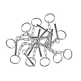 Ideal para aplicaciones Caballete Broche & Cadena Caballete Banda Soporte 10 x Pins Andamio CABALLETE andamiaje NUEVO