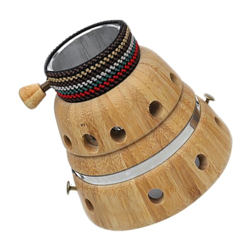 IWOWHERO Smokeless Box Burner Holder Bamboo Material for Shoulder Neck and Joint