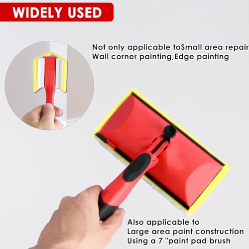 Almohadilla de pintura decorativa para bordes limpios sin manchas 8