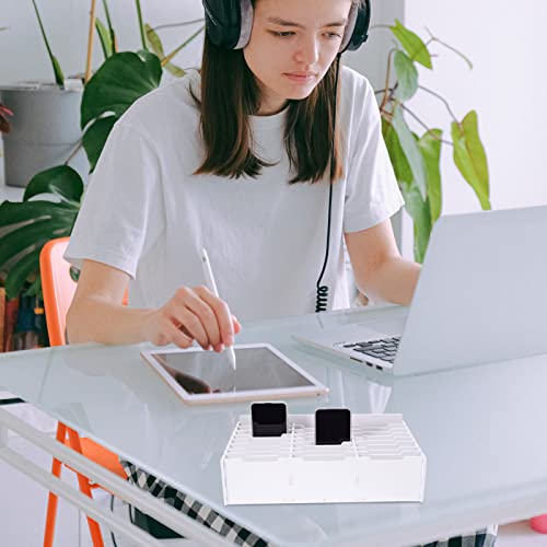 Organiseur de bureau pour enseignants Angoily avec calculatrice et support - 3