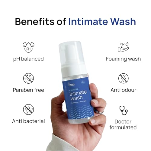 Image of ForMen Joymax Strawberry Flavored Condoms 10-Count With Intimate Wash For Men | Foam Based Formula | Anti Bacterial, Anti Itch Cleansing, Intimate Hygiene