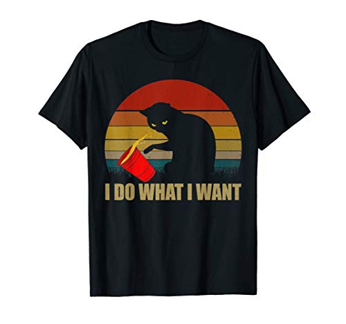 Cat I Do What I Want T-Shirt