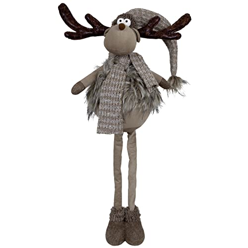 Christmas Paradise XXL Weihnachts-Elch 70cm ausziehbar (100cm)...