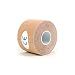 Produktbild ROSENICE Kinesiologie Tape Sport Muskel Tape Wasserdichte Bandage für Sport Physiotherapie 2,5 cm x 5 m (Hautfarbe)