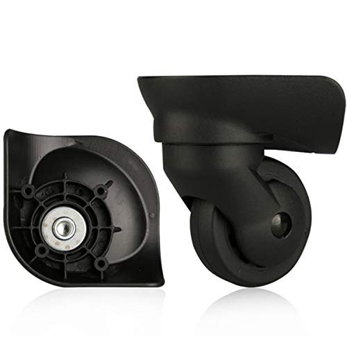 Luggage Wheel,Luggage Suitcase Wheels, 360 Degree Swivel Luggage Mute Wheel Suitcase Replacement Repair Wheels Parts Spinner (W187#)