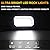 12 Pods White Rock Lights?Aluminum Housing, Waterproof IP68,6500K Pure White Super Bright Underglow, Rock Lights for Trucks, UTV, ATV, SUV, Boats,Each Rock Light Comes with a 15-Foot Extension Cord