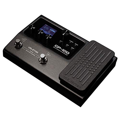 Valeton GP-100 Multi-Effects Processor Guitar Bass Multi Effects Pedal with 140 Built-in Effects 100 Drum Rhythms Amp Modeling IR Cabinets Simulation Looper OTG USB Audio Interface Expression Pedal