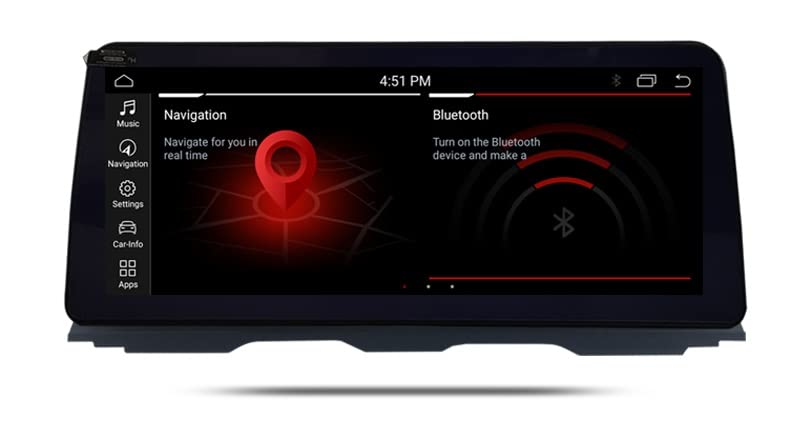 Cax Audio 12.5 inch for BMW 5 Series F10/F11(2011-2012) Original CIC System 12.5" Android 11 OS 4GB Ram 64GB Qualcomm Snapdragon Octacore IPS Display Multimedia Autoradio GPS Navigation Carplay