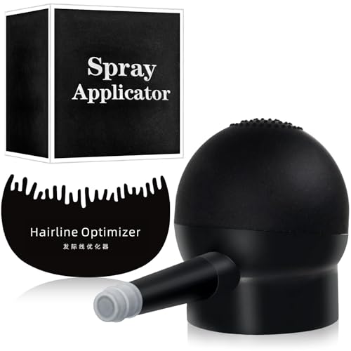 Applicatore di Fibre per Capelli Fibre di capelli Spray Applicatore Pompa con Pettine per Capelli Per Coprire le zone calve, diradare i capelli e creare volume naturale Applicatore di Fibre per Capelli Fibre di capelli Spray Applicatore Pompa con Pettine per Capelli Per Coprire le zone calve, diradare i capelli e creare volume naturale