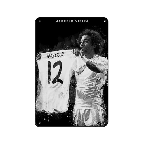 GJHTQLP Marcelo - Cartel de metal vintage para decoración de pared, 20 x 30 cm