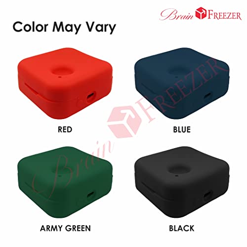 Image of Brain Freezer Stylish Soft Silicone 360 Full Protection Case Cover (Front & Back) Compatible with Nothing Ear (1) Red (Device Not Included)